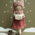 Big Doll-Berry – Doll Clothes Set-Fox Cape